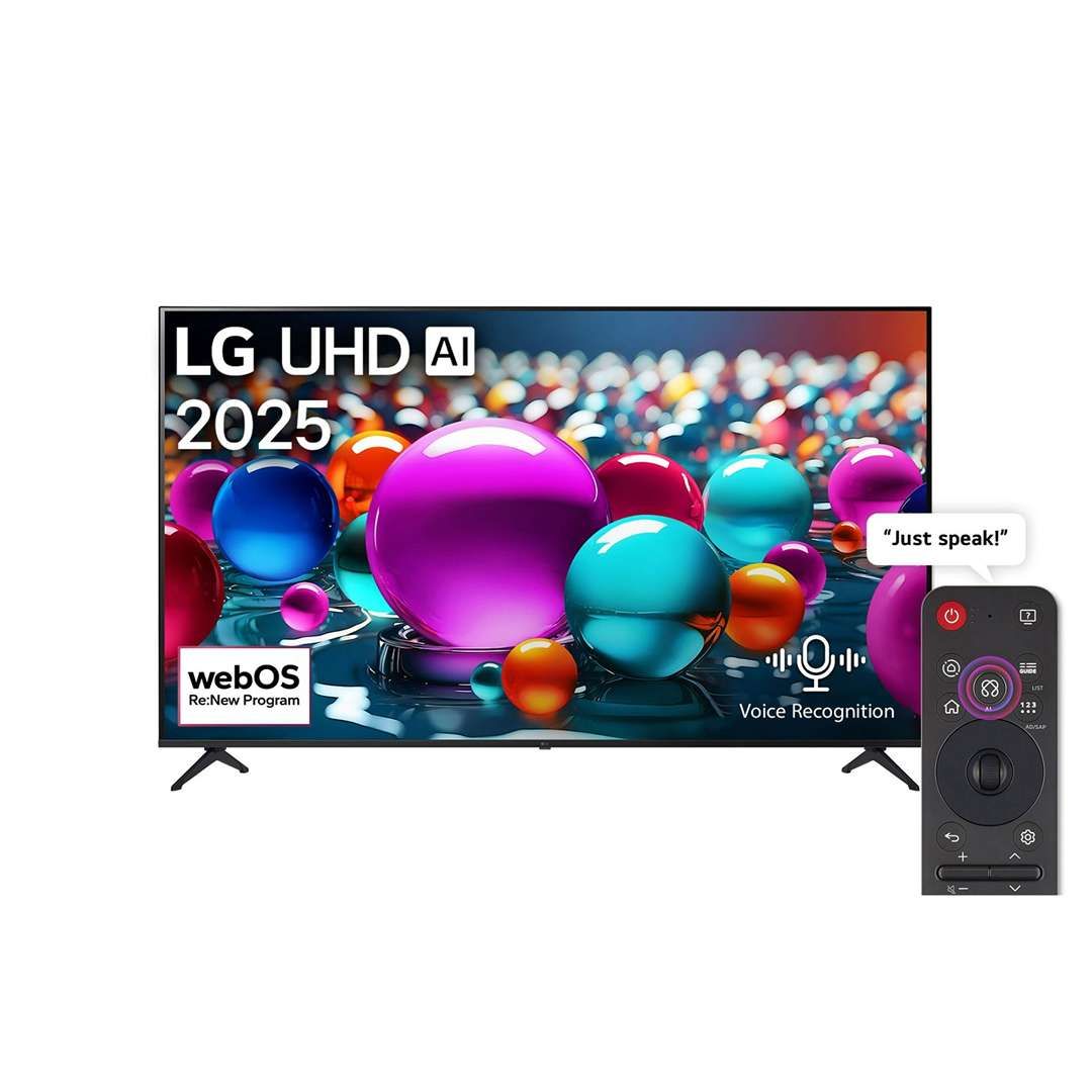 شاشه ال جى 65بوصه سمارت ريموت ماجيك بدون فريم 65UA85006LA 4K
