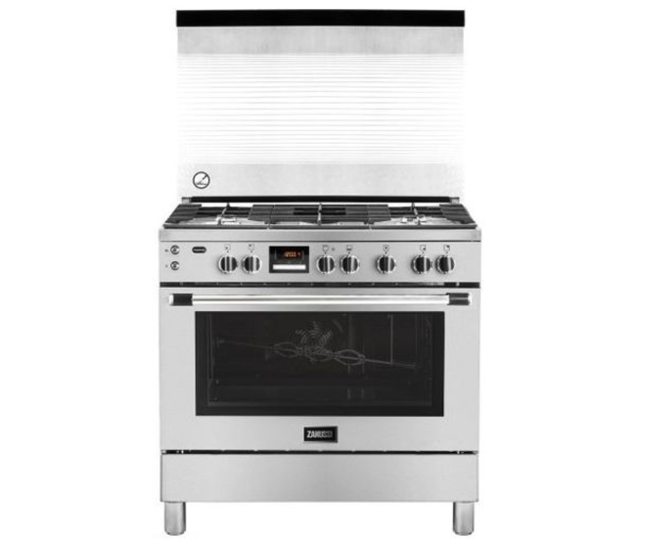 بوتجاز زانوسي 5 شعله تيست ماكس ستانليس 2 مروحه حملات زهر امان ZCG92686XA